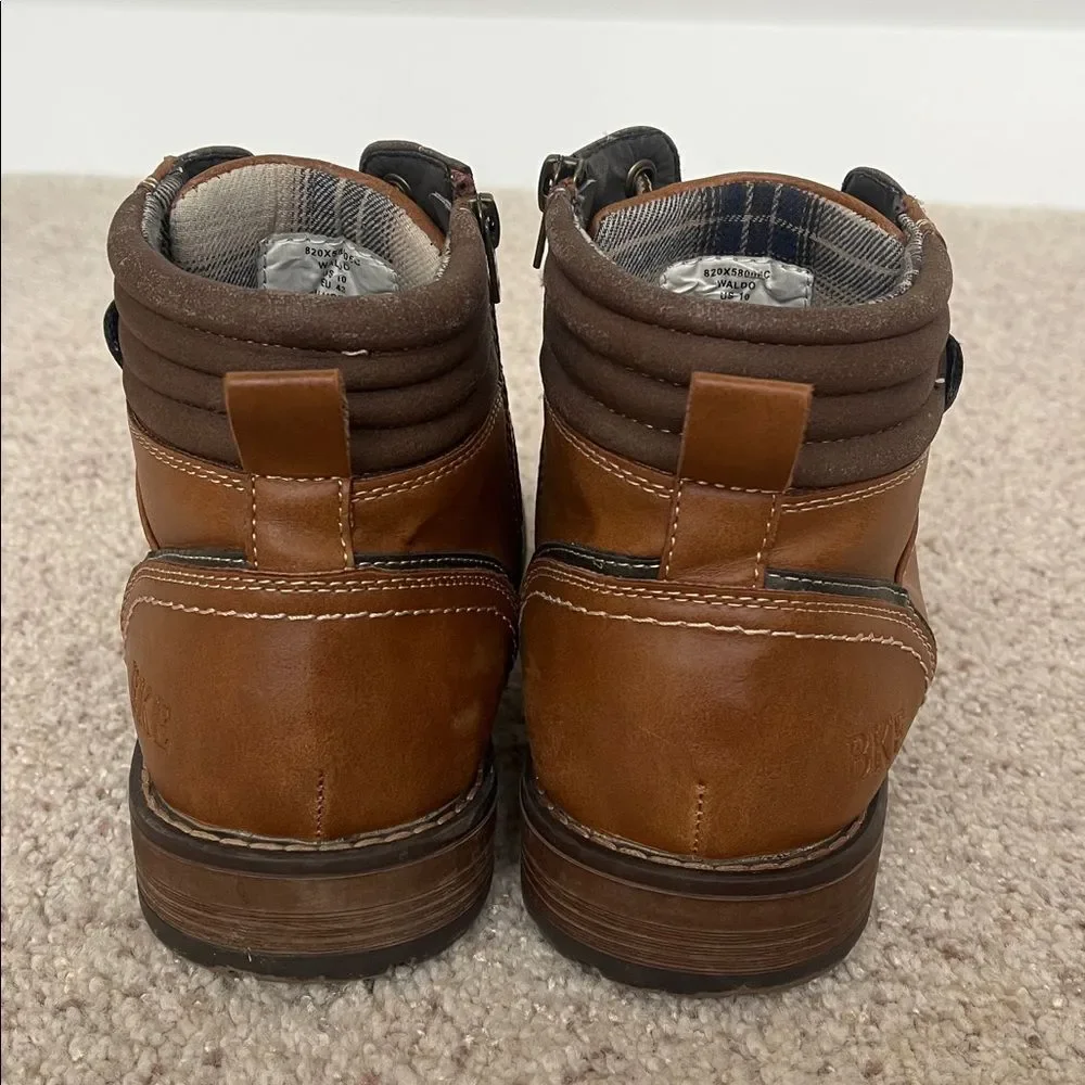 Mens Brown BKE Waldo Boots Size 10